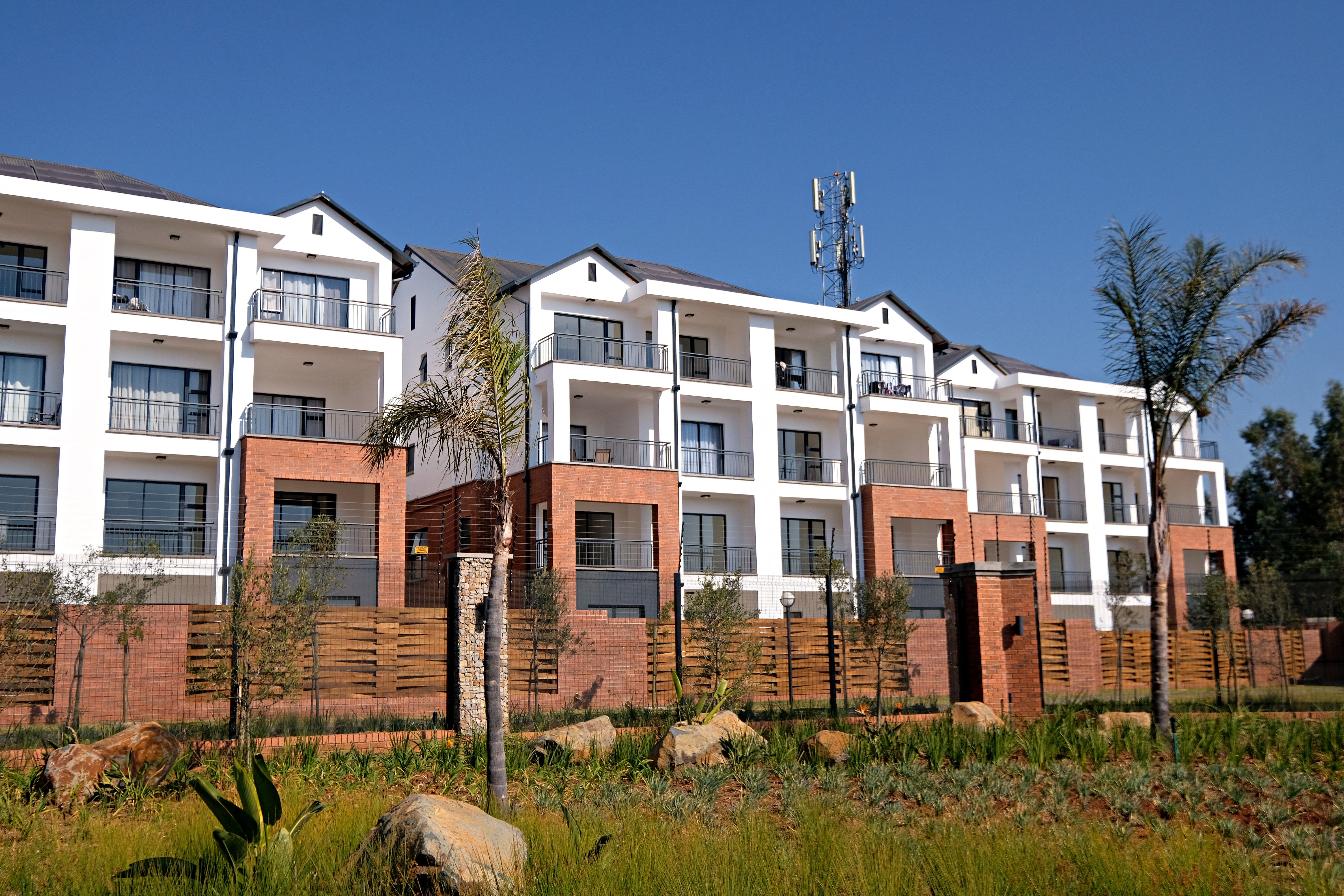 Modern residential villa community in Egypt