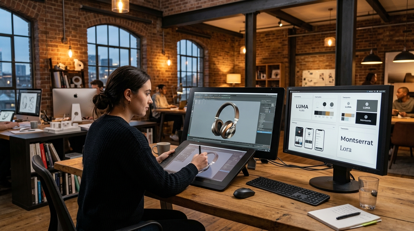 High-Impact Brand Identity & UI/UX Systems