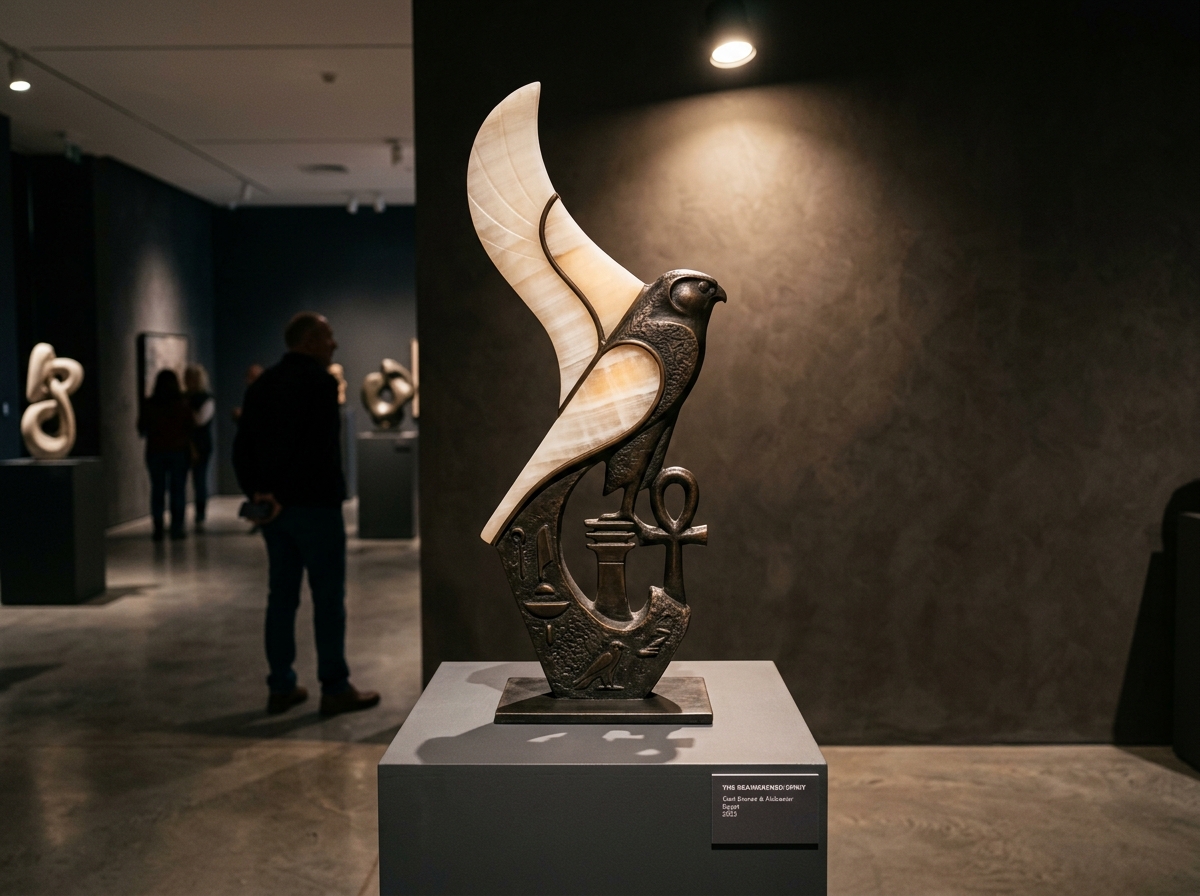 The Horus Ascendance: Lost-Wax Bronze
